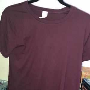 Rue21 Maroon T-Shirt